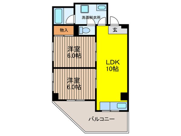 シントミプラザ徳丸の物件間取画像